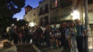 Foto de familia, al final del recorrido