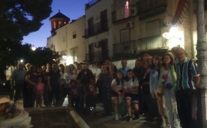 Foto de familia, al final del recorrido