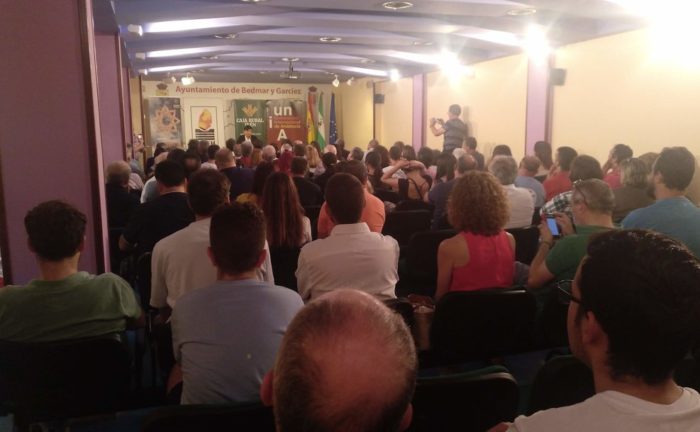 campus internacional arqueologia bedmar prehistorico, inauguración con Manuel Pimentel