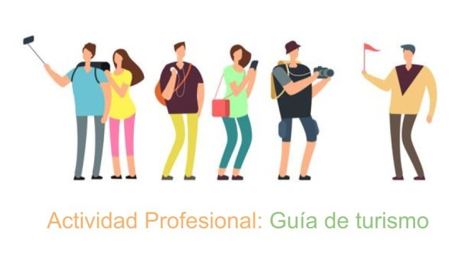 profesion y herramientas de un guia